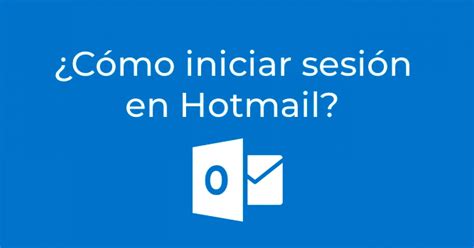 hotmail iniciar sesion normal